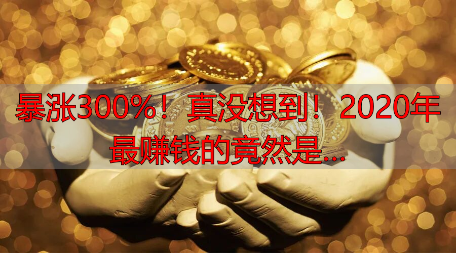暴涨300%!真没想到!2020年最赚钱的竟然是…-丽金财经