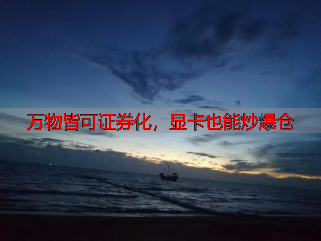 万物皆可证券化，显卡也能炒爆仓-丽金财经